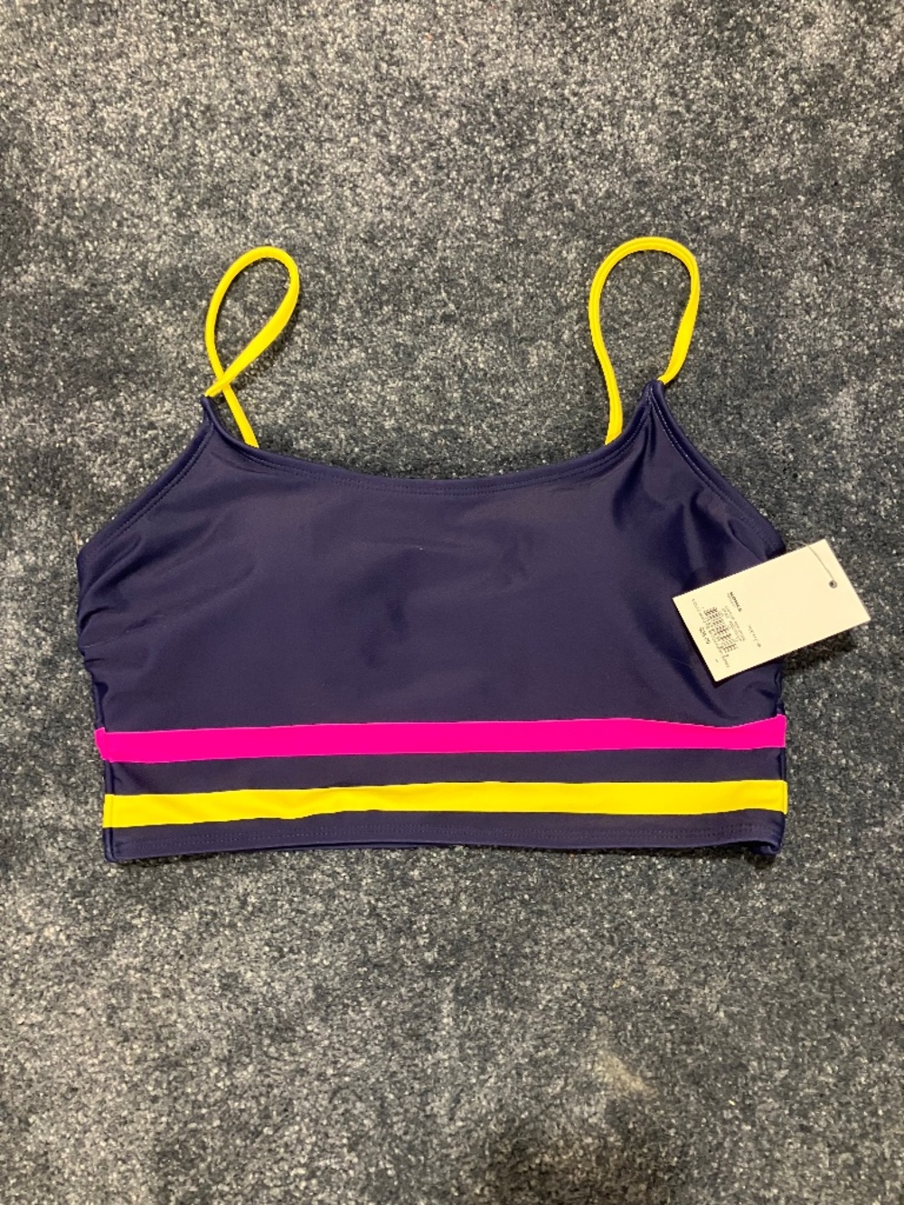 NWT SO Brand Swim Bikini Crop Top (Medium Juniors)